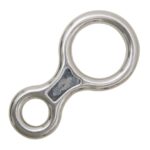 Descensor Freio 8 Aluminio 35Kn Corda 9-16mm