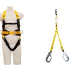 Kit Cinto Paraquedista Abdominal + Talabarte Y