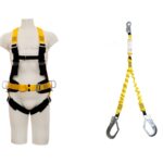 KIT Cinto Paraquedista Abdominal + Talabarte Y ABS